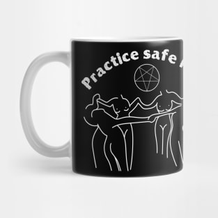 Practice Safe Hex Mug